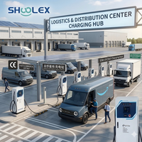 Cargador Solar Universal para Vehículos Eléctricos de 60kW, 120kW, 240kW, Multiprotocolo, Inteligente, de Corriente Continua, con Energía Solar, para Autobuses Eléctricos