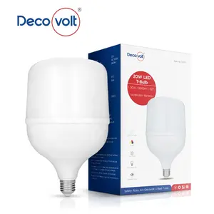 Decovoltホット販売LED電球15W 20W 30W 40W 50WLED電球E27ライトT電球LEDランプ