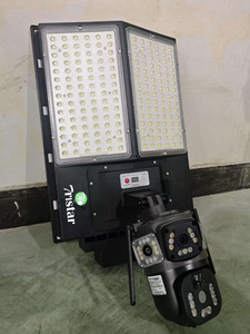 Lampadaire Solaire LED Premium 120W IP65 avec Corps en Plastique ABS, Alimentation par Batterie au Lithium, Contrôle par Application pour Jardin et Route - Product Image 4
