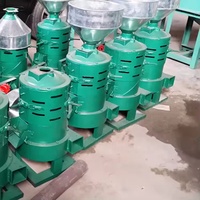 Machine à décortiquer verticale à rouleaux de sable pour le décorticage de divers grains tels que le maïs, le sorgho, le blé, l'orge, le millet et les haricots