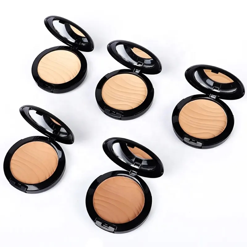 Waterproof Invisible Pores Pressed Powder Private Label Custom Mineral Vegan Powder Foundation Setting Powder Bases