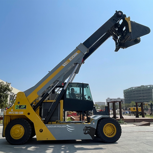 Chariot élévateur télescopique électrique double mini SOCMA 16T 18T avec élingue à câble, construction métallique pour le levage de nouveaux conteneurs - Product Image 2