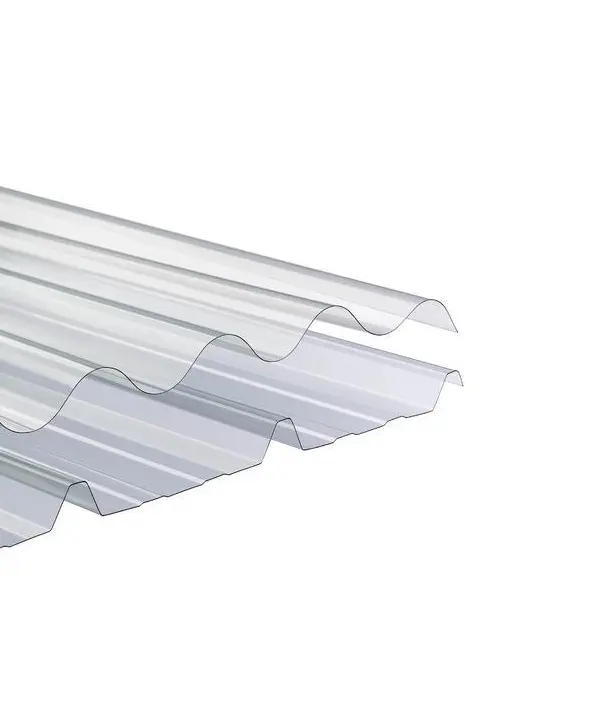 Polycarbonat transparente klare Wellblech dach platte