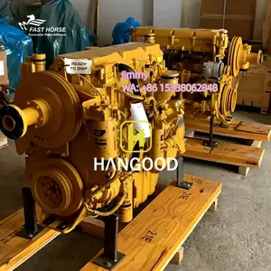 Hangood Động Cơ Diesel C18 Chính Hãng Cho Máy Xúc Mèo 3066 3116 3204 3306 3406 3408 Động Cơ Diesel Lắp Ráp Hoàn Chỉnh Động Cơ