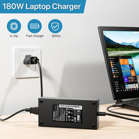 Chargeur de bureau 180W 7,4*5,0 mm à longue durée de vie pour Dell, matériau de qualité industrielle pour une utilisation commerciale à long terme