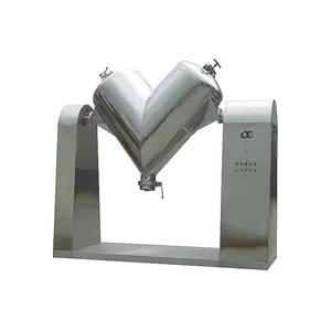 Professional Simple Operation Commercial Energy Saving V Powder Mixer Machine Soap Powder Mixing Machine