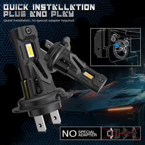 Faro LED Integrado T7S para Autos <span class=keywords><strong>H7</strong></span> Bombilla Modificada 6000K 100W Comercio Exterior Instalación sin Pérdidas Decodificación Nuevo - Product Image 2