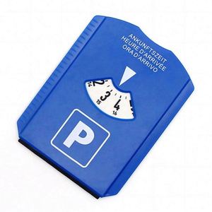 Disco de estacionamiento promocional de plástico con logotipo personalizado al por mayor, con regalos empresariales - Product Image 1