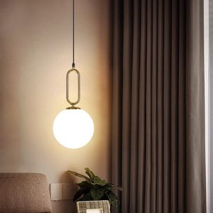 โคมไฟแขวนเพดานสไตล์มินิมอลทันสมัย สีทอง โคมอะคริลิค ไฟ LED สำหรับตกแต่งบ้าน - Product Image 4