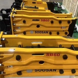 SOOSAN SB 60 TOP TYPE หัวเจาะไฮดรอลิกสำหรับรถขุด 15-18 ตัน ชุดเครื่องยนต์/มอเตอร์/ตัวเครื่องหลัก รับประกัน 1 ปี ผ่านการทดสอบ ได้รับการรับรอง ผลิตอย่างมีมาตรฐาน - Product Image 1