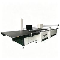 Cortadora de Patrones de Prendas de Vestir de Cama Plana Multicapa, Plotter Automático para Corte de Tela, Máquina de Corte de Tela 120m/min 220V/380V