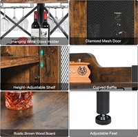 Système de rangement pour bouteilles de vin, étagère à vin empilable pour usage domestique et commercial, extensible pour contenir des bouteilles