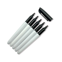 Ensemble de stylos marqueurs permanents pour tissu à pointe fine non toxiques avec logo personnalisé, vente en gros, marqueurs textiles lavables pour bricolage