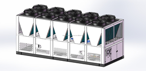 En <span class=keywords><strong>chiller</strong></span> marka 200KW 80 hp endüstriyel hava soğutmalı su soğutucu fiyat çin'de yapılan - Product Image 6