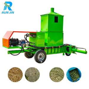 Automatic Compact diesel Silage Baler Press <strong>Bale</strong> <strong>Machine</strong> Square Small Corn Silage Round Baler Silage Baler <strong>Machine</strong> - Product Image 1