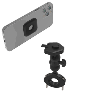 Support de téléphone portable pour moto, support mobile réglable pour vélo, support magnétique pour téléphone, 4 à 7 pouces, verrouillage automatique par clip - Product Image 1