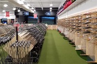 Support de rangement et d'exposition pour sacs de golf en bois, écologique, sur pied, taille personnalisable disponible