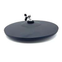 Hihat 12 pouces à double zone, avec bande de roulement en caoutchouc à frise complète et kit d'embrayage pour mise à niveau de batterie électronique.