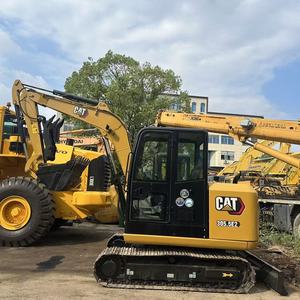Mini-excavatrice Caterpillar 5,5 tonnes CAT 305.5E2 d'occasion à faible nombre d'heures de fonctionnement, prix usine, hydraulique, vente chaude, pelle sur chenilles originale - Product Image 2