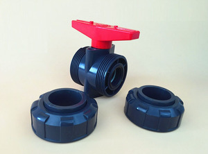 Customizable OEM Support Manual 2'' 3/4'' Sch 80 <strong>PVC</strong> Ball <strong>Valve</strong> 50mm 90mm Double Union for Water Pipe Irrigation - Product Image 5