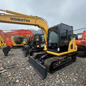 Used Komatsu PC70 Mini Excavator 7 Ton Original <b>Paint</b> No Major Repair Digger - Product Image 4