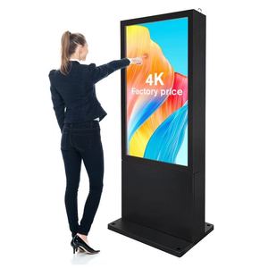 Pantalla de publicidad digital de tótem de <span class=keywords><strong>TV</strong></span> comercial resistente a la intemperie para exteriores de alto brillo de 65 pulgadas - Product Image 5