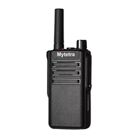 Talkie-walkie professionnel MYT T386 RealPTT PoC Star 4G Global GPS LED Torche PMR 446 Longue durée IPx4 Résistant à l'eau Batterie 4400mAh