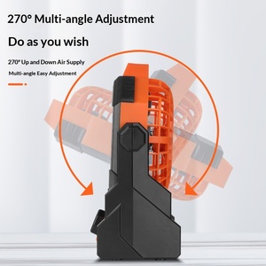 Nouveau ventilateur de camping portable USB rechargeable en plastique avec lumière LED, moteur sans balais, autonomie de plus de 12h - Ventilateur de tente extérieur, vente en gros usine - Product Image 4
