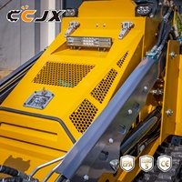 Mini-chargeuse compacte V1000 OEM avec hydraulique auxiliaire haute pression et débit personnalisé pour applications d'attaches lourdes