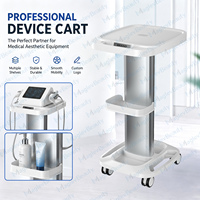 Chariot de Salon de Beauté à Roulettes, Plateau de Rangement pour Instruments de Beauté, Machine Faciale, Outil pour Studio de Beauté, Clinique et Usage Domestique - Vente Chaude
