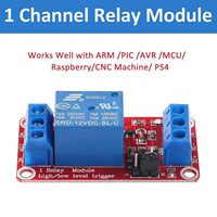 Module de relais à 1 canal DC 12V avec isolation optocoupleur, prend en charge le déclenchement à haut ou bas niveau, pour Arduino et D