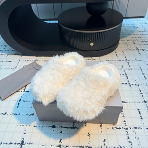 Genuine Wool-Lined Platform Clogs: Multi-Color Warm Winter <strong>Slippers</strong> - Product Image 3