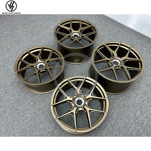 Nuevas Llantas de Aleación de Aluminio Forjado con Acabado Negro Multirradio y Bloqueo Central para 992 Turbo S 20-24 Pulgadas, Personalizables, 1 Año de Garantía - Product Image 6