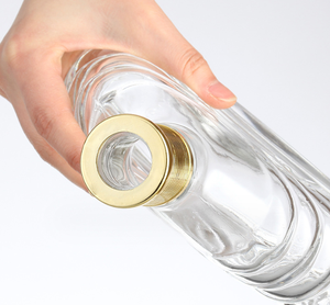 Botella de Vidrio Transparente Grabada de 750 ml (24 oz) para Brandy, <span class=keywords><strong>Vodka</strong></span>, Whisky XO, Vino, Tequila, Diseño de Lujo, Éxito de Ventas 2024 - Product Image 4