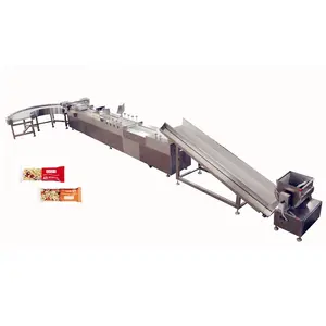 Machine de formage de barre de céréales de bonbons d'arachides ligne de production de barre de granola