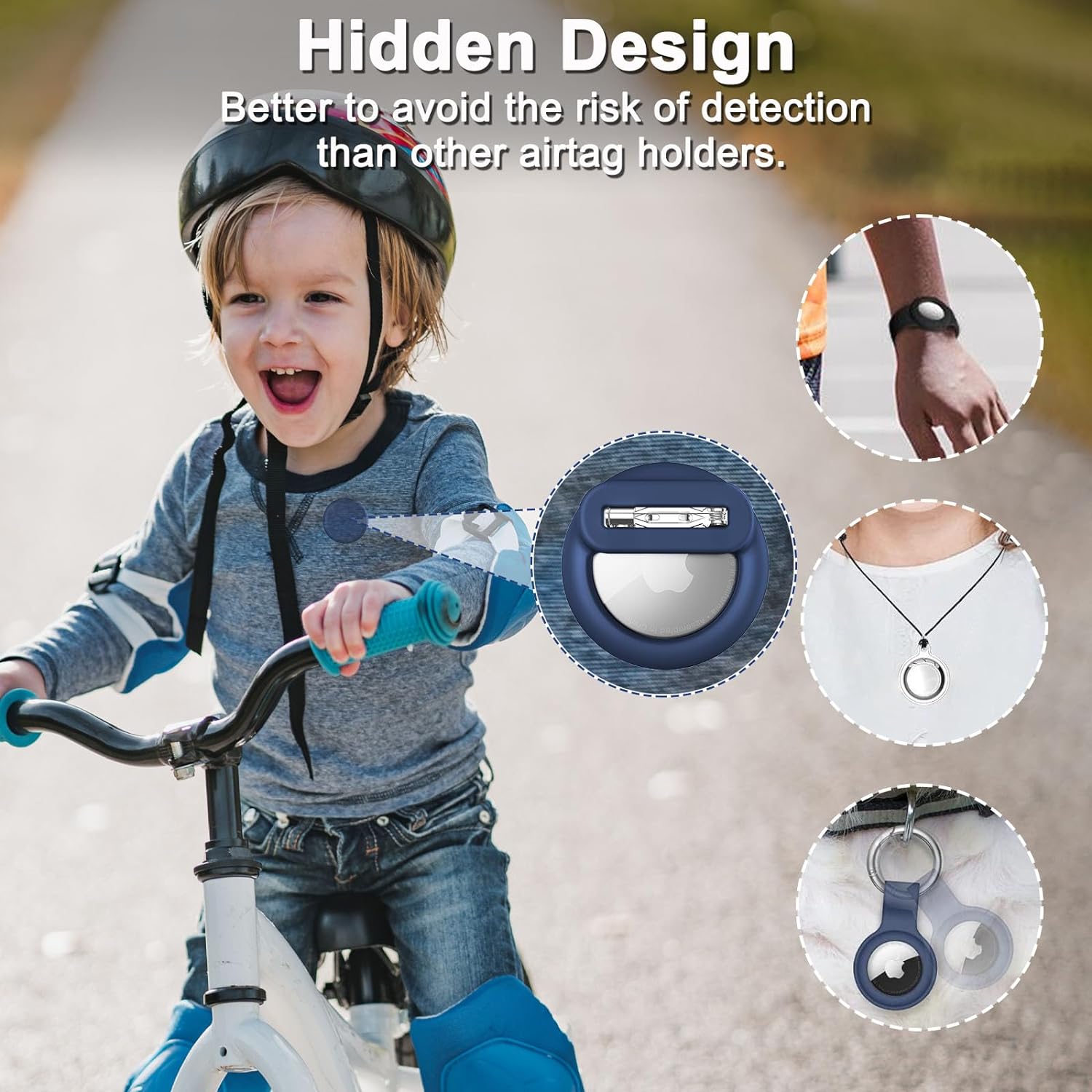 4 Supporti AirTag Per Scarpe Bambini - Custodie In Silicone Impermeabili, Design Divertente Con Personaggi - Foto 2