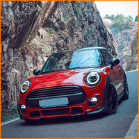 Pour Mini Cooper F55 F56 2014-2019 : Phares avant LED de style LCI 2025 avec projecteur et clignotants dynamiques DRL, ensemble complet