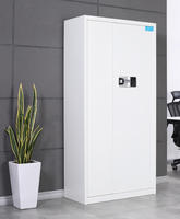 Armoire Métallique Moderne Confidentielle à 2 Tiroirs Grande Capacité Design Écologique Verrouillage par Code Sécurité Construction en Acier Laminé à Froid