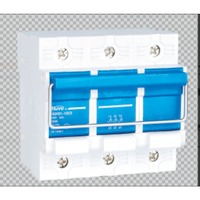 Interrupteur sectionneur modulaire à anneau de traction HUYU HUH3-63/3P 32-63A 400VAC 3P pour rail DIN AC-22A