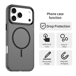 Custodia Magnetica Opaca di Alta Qualità per iPhone 17 Pro Max 16E 14 15 Plus 13 <span class=keywords><strong>12</strong></span> Pro 17 Air - Product Image 3