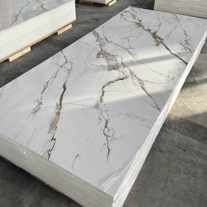 Panel de Mármol Moldeado en PVC de 3mm de Fácil Instalación XHDECOR, Lámina de Mármol Artificial UV de Tamaño Personalizado 4x8, Decoración Económica para el Hogar - Product Image 5