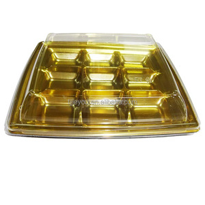 JY-3111 nhựa dùng một lần Sushi Hộp Trung Quốc nhà máy Sushi lấy đi bao bì hộp bán buôn Sushi khay - Product Image 1