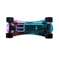 Planche à roulettes électrique à double système personnalisée Jking H2J Plus, membrane + télécommande, moteur 350W, vitesse maximale de 15 km/h, capacité de charge de 70 kg