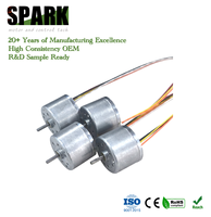 Moteur CC sans balais à aimant permanent de 24 mm avec driver intégré, économe en énergie, faible vibration, longue durée de vie pour appareils électroménagers et ventilateurs de bateau