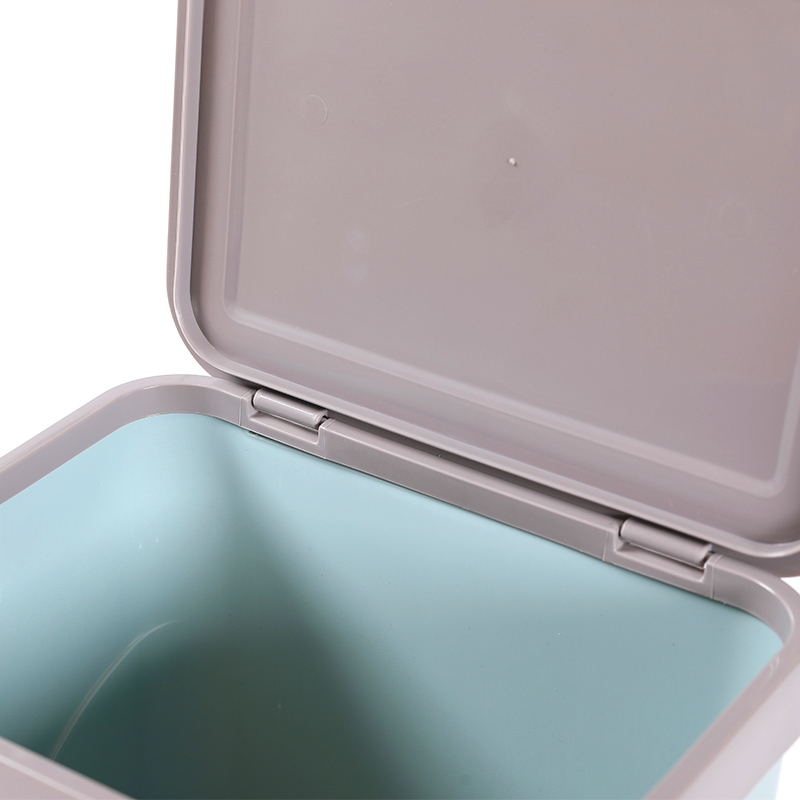 Más nuevo y más Favorable cubo con tapa coche basura clásico de basura de plástico Bin