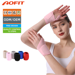 Attelle de soutien du poignet Aofit anti-entorse, soulagement de la douleur arthritique, compression, élastique, néoprène, pour la musculation - Product Image 1