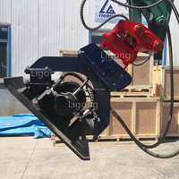Compacteur à plaques pour excavatrice avec vibration hydraulique, rotation optionnelle, performance stable, entretien facile