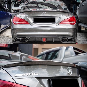 For W117 C117 FD Style Carbon Fiber Rear Spoiler Trunk Wing 2013-2019 Carbon Fiber - Product Image 6