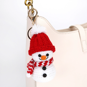 Amigurumi <span class=keywords><strong>de</strong></span> Peluche, Adornos Navideños <span class=keywords><strong>de</strong></span> Ganchillo <span class=keywords><strong>de</strong></span> Santa Claus, Árbol <span class=keywords><strong>de</strong></span> Navidad y <span class=keywords><strong>Muñeco</strong></span> <span class=keywords><strong>de</strong></span> <span class=keywords><strong>Nieve</strong></span>, Llavero Tejido, Regalo <span class=keywords><strong>de</strong></span> Navidad Hecho a Mano - Product Image 3