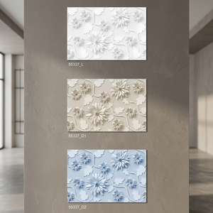 Decoración del Hogar, Azulejos de Pared 3D de Piedra de 300x450 mm, Diseño Brillante, Cerámica Glaseada Digital para Baño, Exterior y Pasillo - Product Image 3